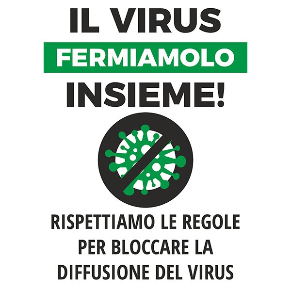 Cartello-covid-virus