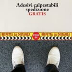 Adesivi Calpestabili Coronavirus