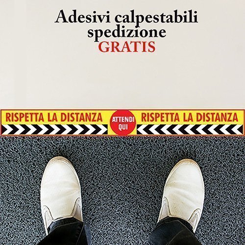 Adesivi Calpestabili Coronavirus